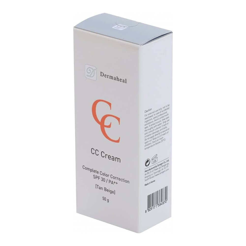 Dermaheal CC Cream Tan Beige - 1 Bottle x 50ml
